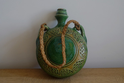 Ancienne gourde ceramique - en,