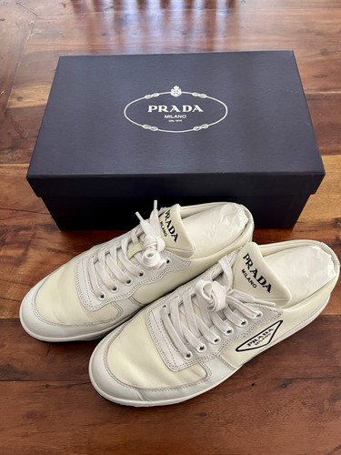 Prada sneakers cuir - sneakers,
