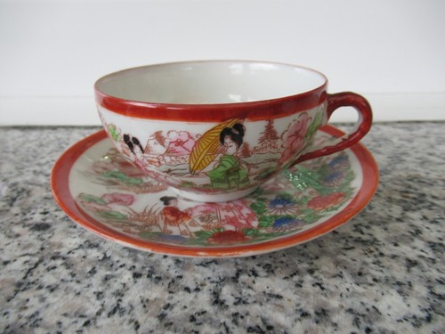 Tasse sur soucoupe porcelaine - tasse,