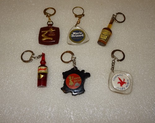 Lot porte cle cognac - porte,