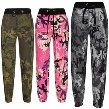 Pantalons De Jogging En Fleece Camouflage Pour Garçons A2Z 5-13 Ans