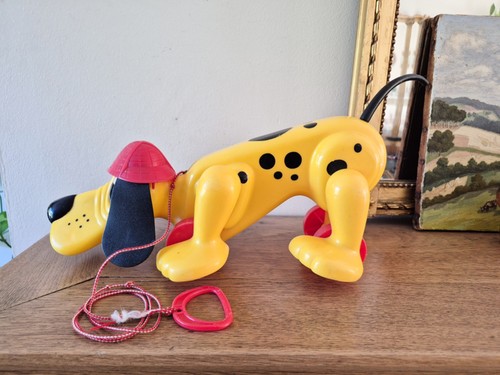 Ancien jouet chien - jouet,