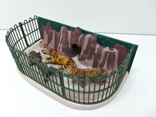 Diorama zoo tigres - tigres, (décor