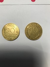 pieces de 20 centimes de franc