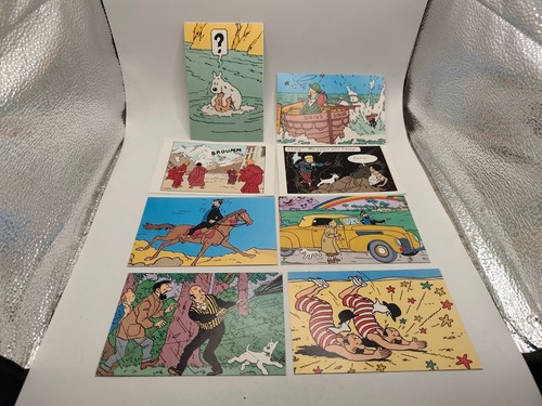 Tintin lot cartes - 8,