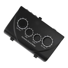 Mini Sound Mixer Karaoke Sound Mixer For Companies Family Gatherings 100‑240V EU