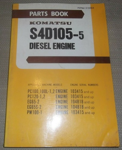 Komatsu s4d105 moteur - komatsu,