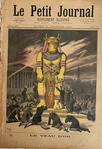 Petit journal 1892 le veau - le,