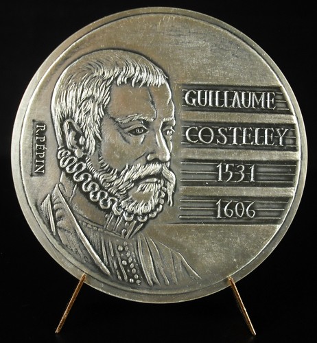 Médaille guillaume costeley - médaille,