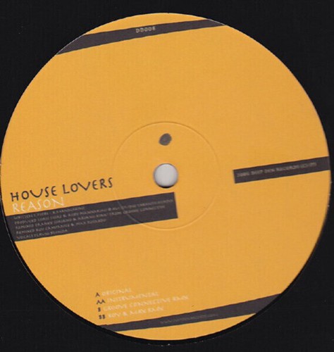 House lovers reason vinyle - reason,