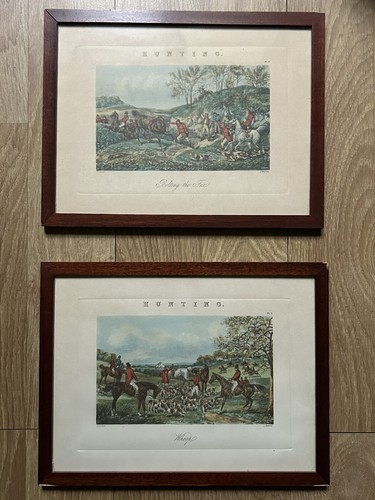 Lot lithographies scène de - 2,