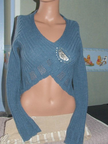 Nouveau magnifique pull bleu - nouveau,