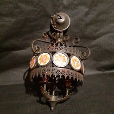 Lustre ancien métal et faiences