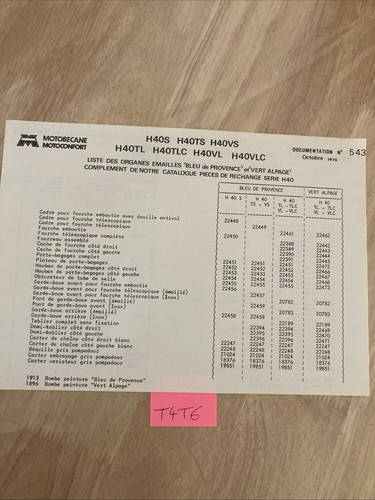 1976 motobécane motoconfort - motobécane,