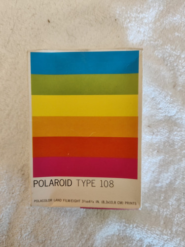 Polaroid type 108 color - polaroid,