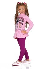 Leggings Fille en Coton 95%