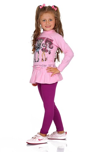 Leggings fille coton - en,