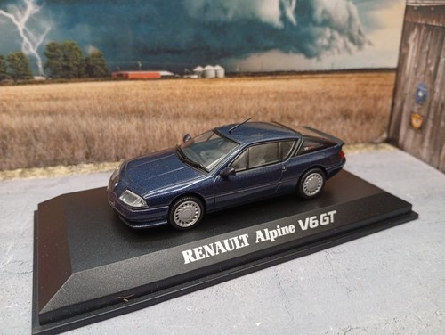 Renault alpine bleu - renault, v6