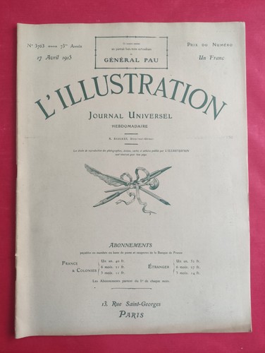 Journal illustration 3763 - journal, n°3763