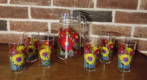 6verres pichet service à - +,