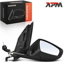 Rétroviseur Droit Convexe Manuel Pliable Avec Clignotant Pour VW Polo 6R