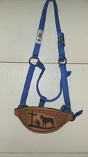 Custom leather Horse halter -