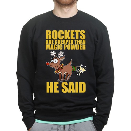Rocket rudolph santa christmas - rocket,