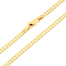 Solide 14K or Jaune 2.5mm