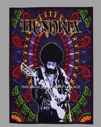 Jimi hendrix studio affiche - hendrix,