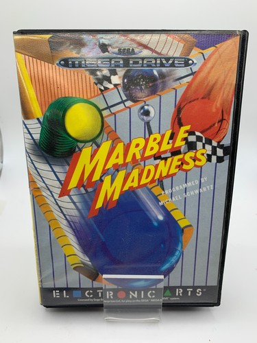Marble madness sega mega drive - madness,