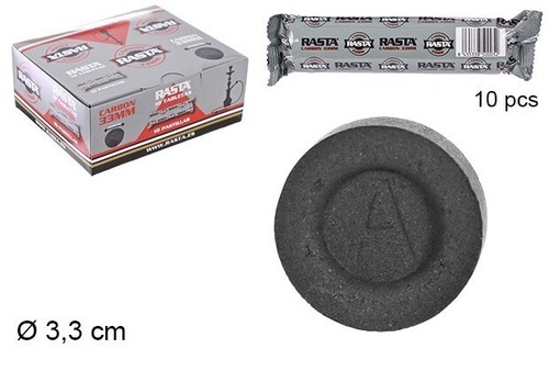 Pastilles charbon noir - 10,