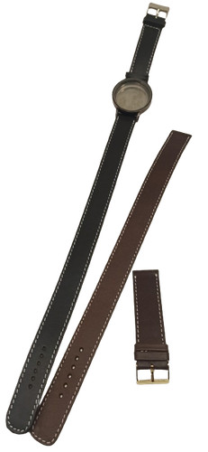 Bracelet montre cuir tour - bracelet,