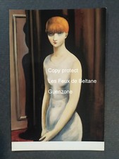 KIKI LA ROUSSE MOISE KISLING peinture art carte postale 