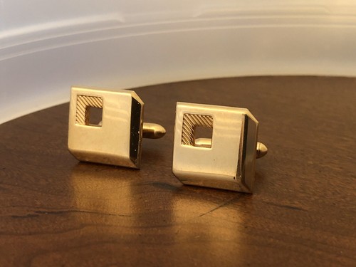 Vintage swank shiny gold - shiny,