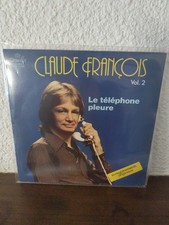 DISQUE VINYLE 33 TOURS CLAUDE FRANCOIS LE TELEPHONE PLEURE VOLUME 2