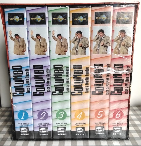 Coffret cassettes vidéo - 6, k7