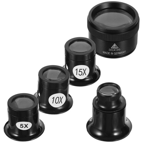 Lot loupes de bijoutier - , 5