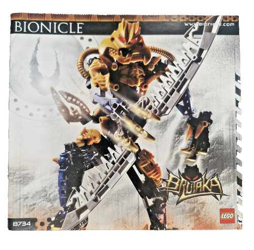 Lego bionicle brutaka 8734 - brutaka,