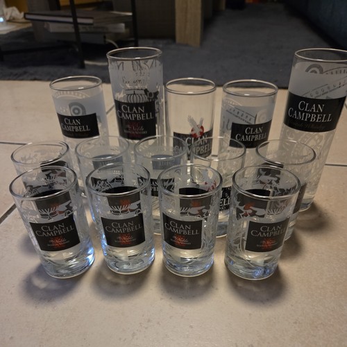 Lot verres clan - lot,