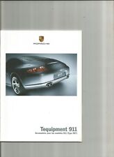 PORSCHE - 911  TYPE 997 - 2004 / catalogue brochure dépliant publicitaire