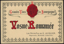 Ancienne Etiquette Grands Vins