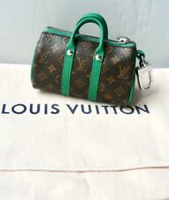Louis Vuitton - Porte-clés Mini Keepall Monogram Pouch M01518 Vert RARE