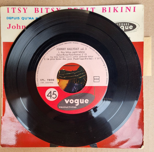Johnny hallyday itsy bitsy - johnny,