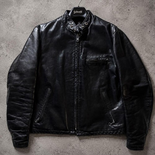 Schott leather riders jacket - leather,
