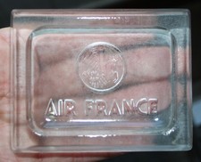 Beau petit cendrier AIR FRANCE en verre - Rare