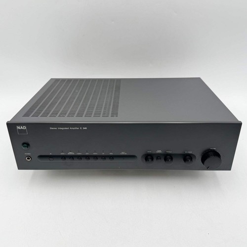 Nad c340 stereo - nad, integrated
