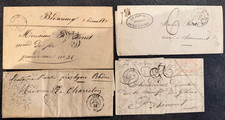 🦬Lot de 4 enveloppes