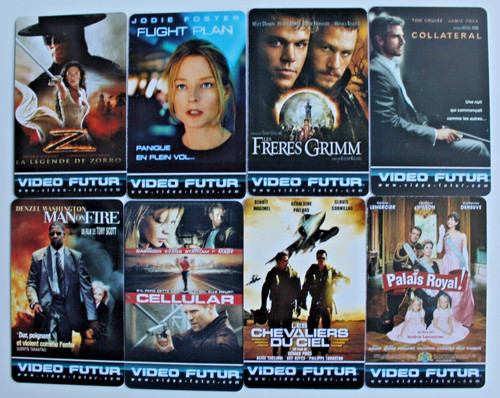 Lot cartes video futur - de, 8