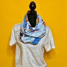 Unique! RARE! Disney Aladdin & Genie Cozy & Warm Blanket Scarf one of a kind!!