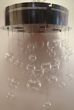 luminaire PLAFONNIER A BOULES SUSPENDUES PAUL NEUHAUS 3415-17